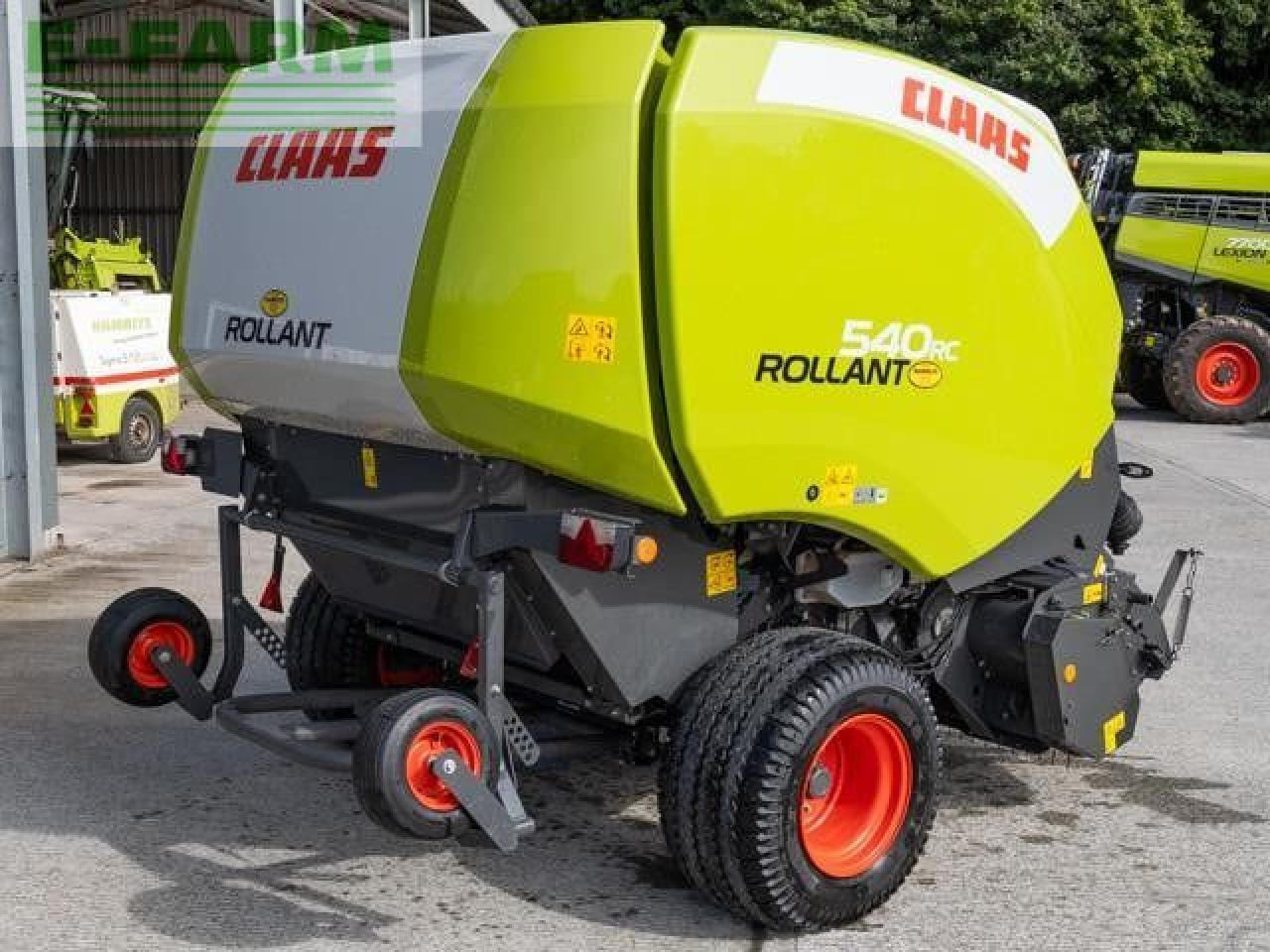 مكبس البالات المستطيله CLAAS ROLLANT 540 R: صورة 8