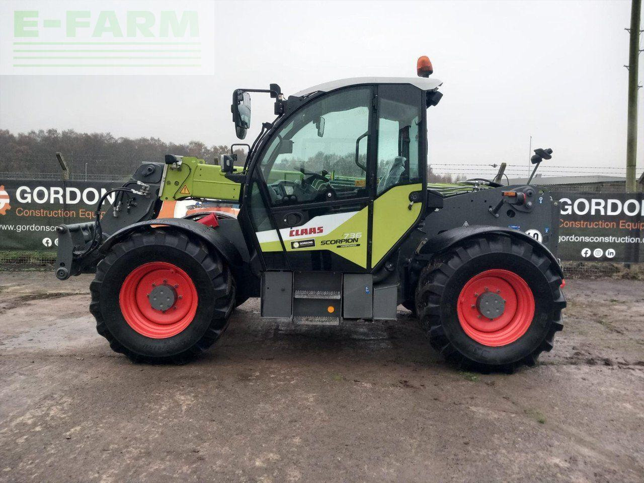 رافعة تلسكوبية CLAAS USED SCORPION 736V: صورة 6