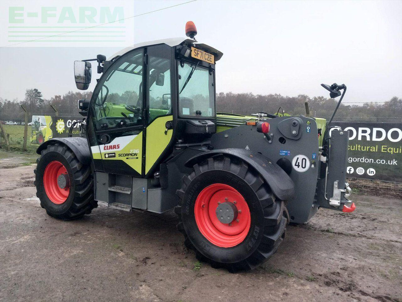 رافعة تلسكوبية CLAAS USED SCORPION 736V: صورة 8
