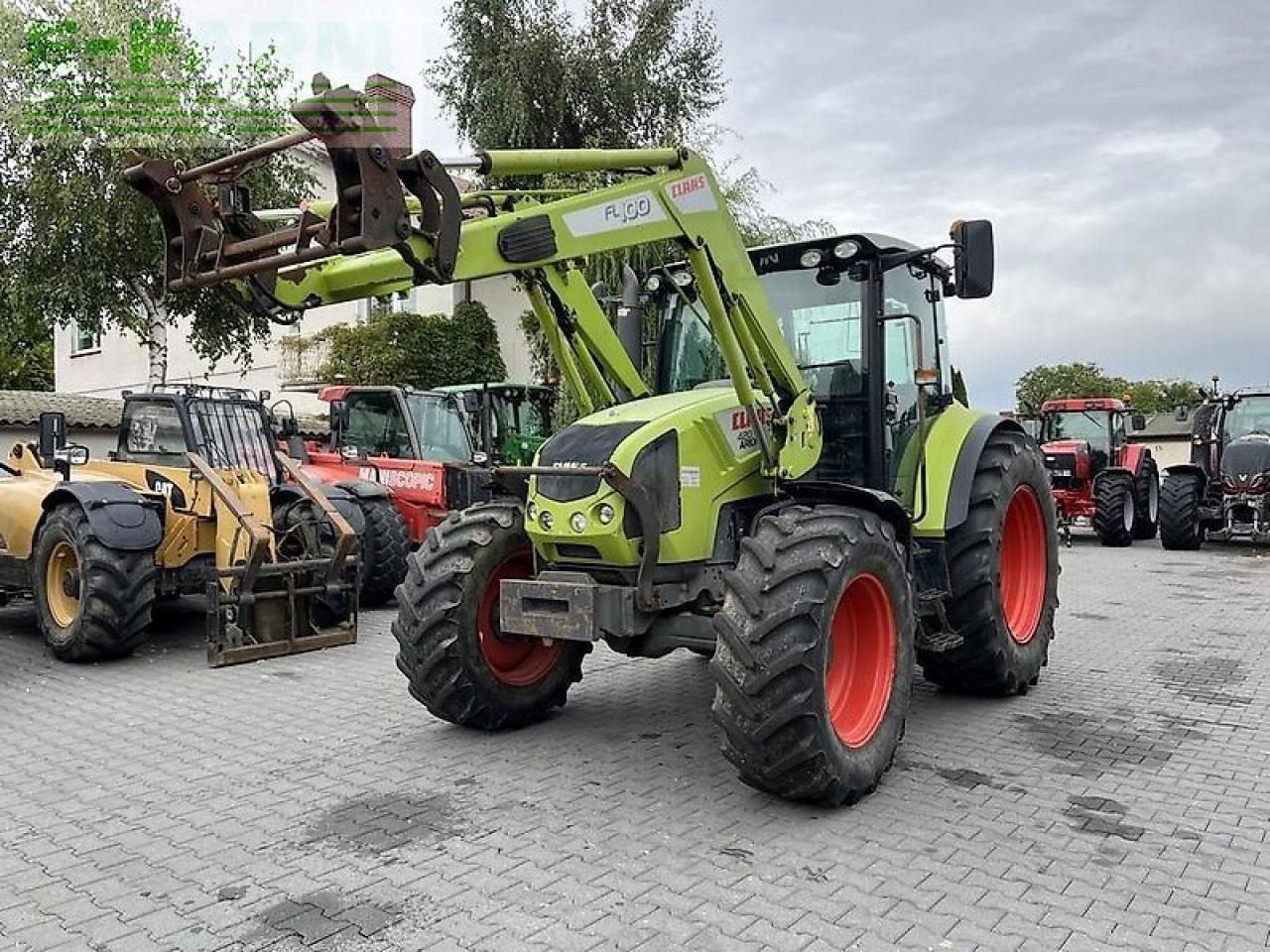 CLAAS arion 420 cis + claas fl100 - جرار: صورة 2 CLAAS arion 420 cis + claas fl100 - جرار: صورة 2
