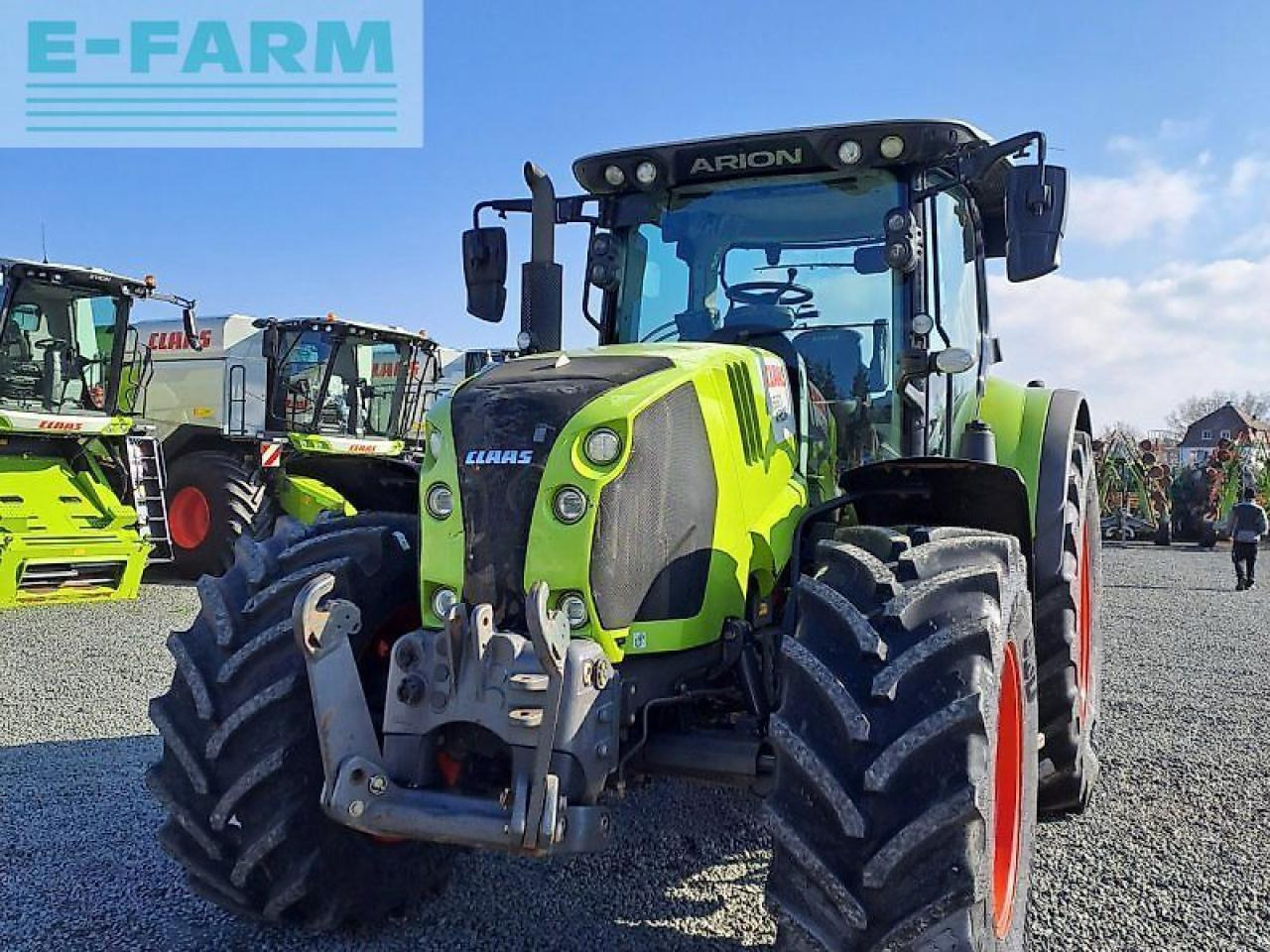 CLAAS arion 660 cmatic - جرار: صورة 2 CLAAS arion 660 cmatic - جرار: صورة 2