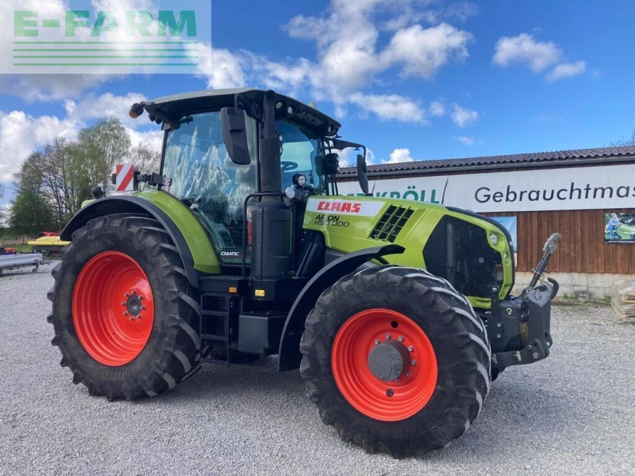 CLAAS arion 660 cmatic - جرار: صورة 1 CLAAS arion 660 cmatic - جرار: صورة 1