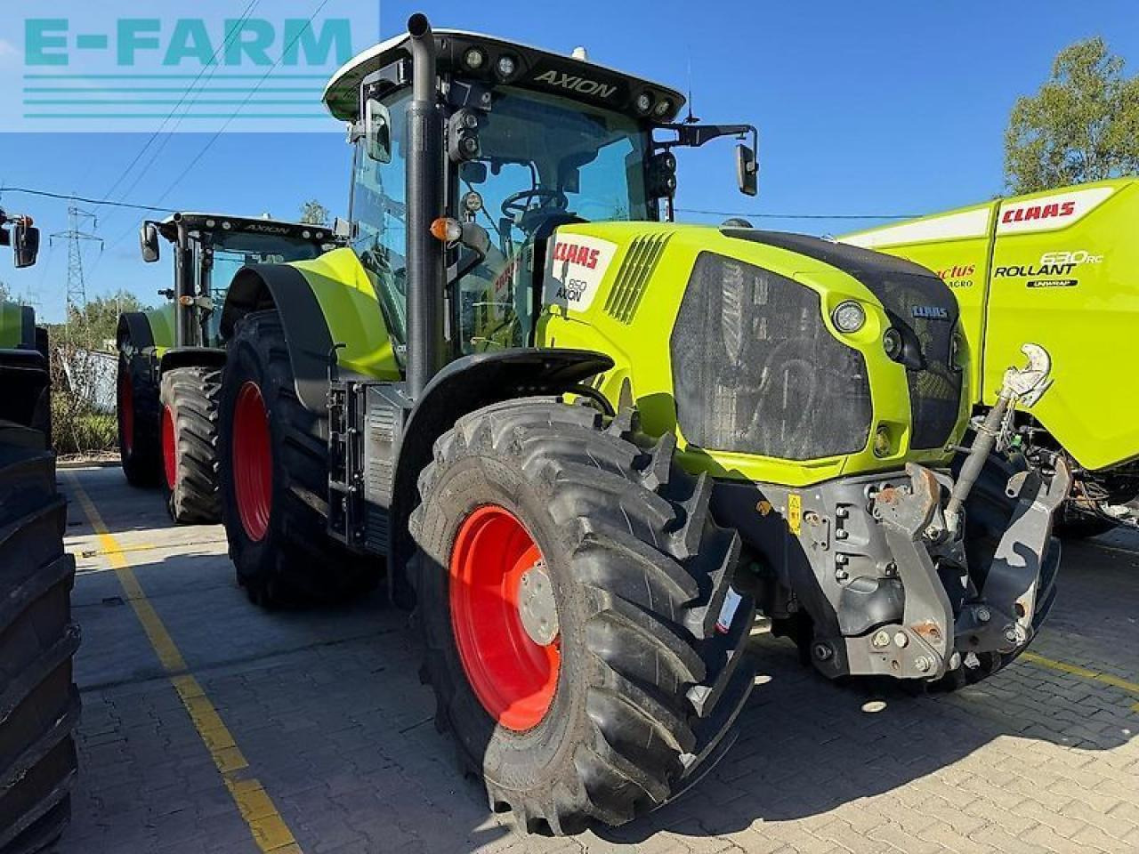 CLAAS axion 810 cebis hexa-shift - جرار: صورة 1 CLAAS axion 810 cebis hexa-shift - جرار: صورة 1