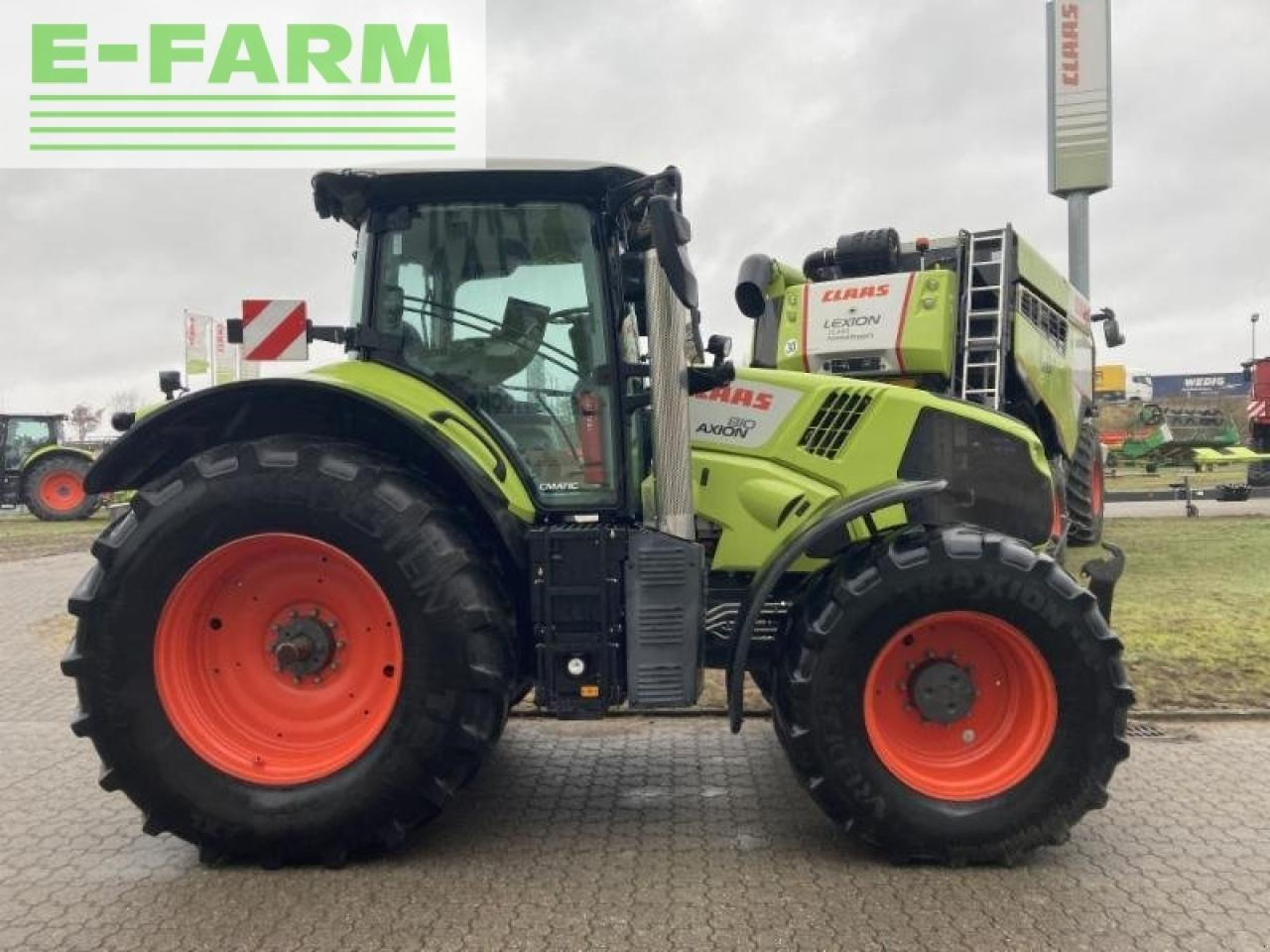 CLAAS axion 810 cmatic cebis CMATIC CEBIS - جرار: صورة 5 CLAAS axion 810 cmatic cebis CMATIC CEBIS - جرار: صورة 5