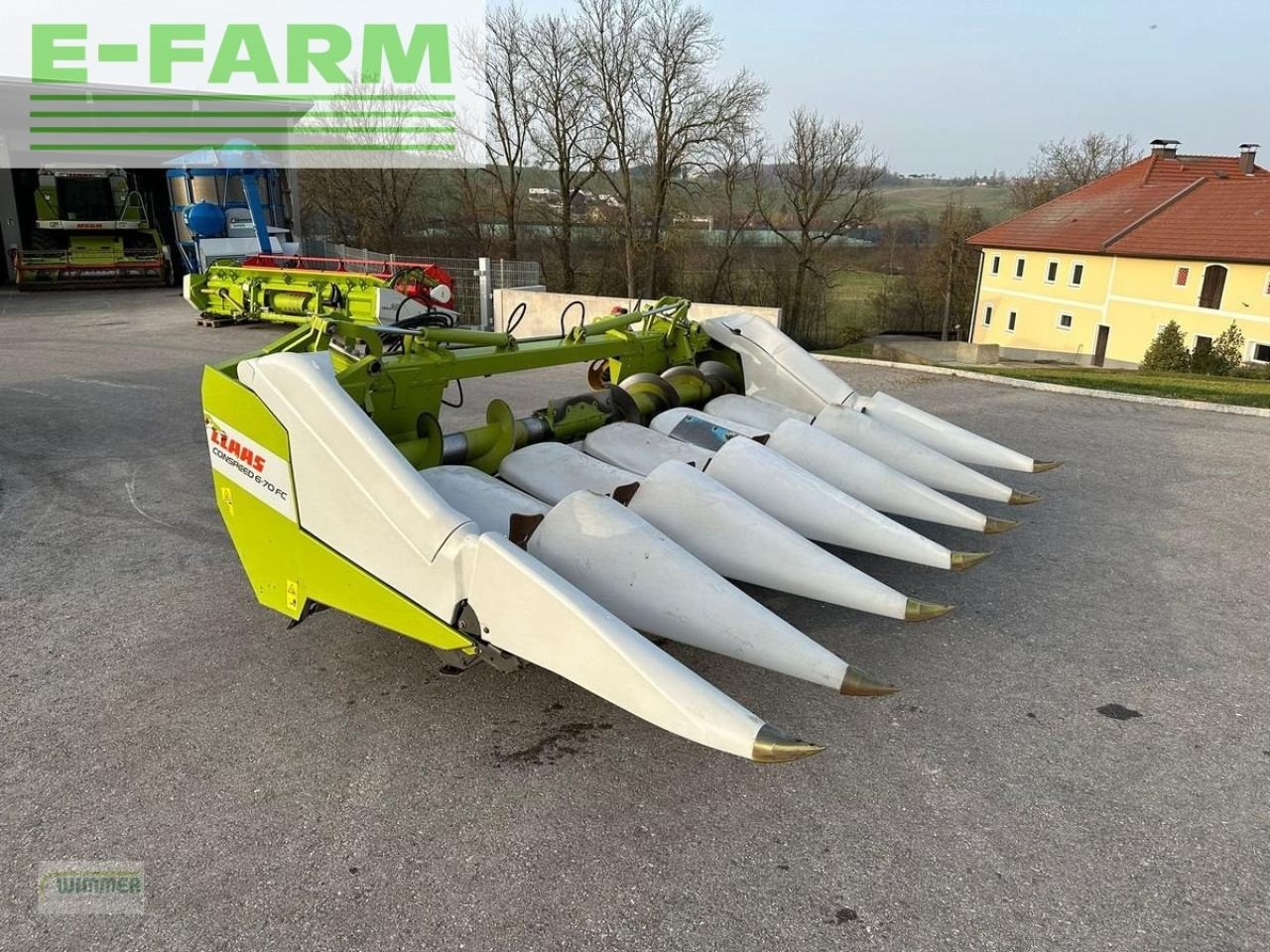 حصادة الذرة CLAAS conspeed 6-70 fc: صورة 7