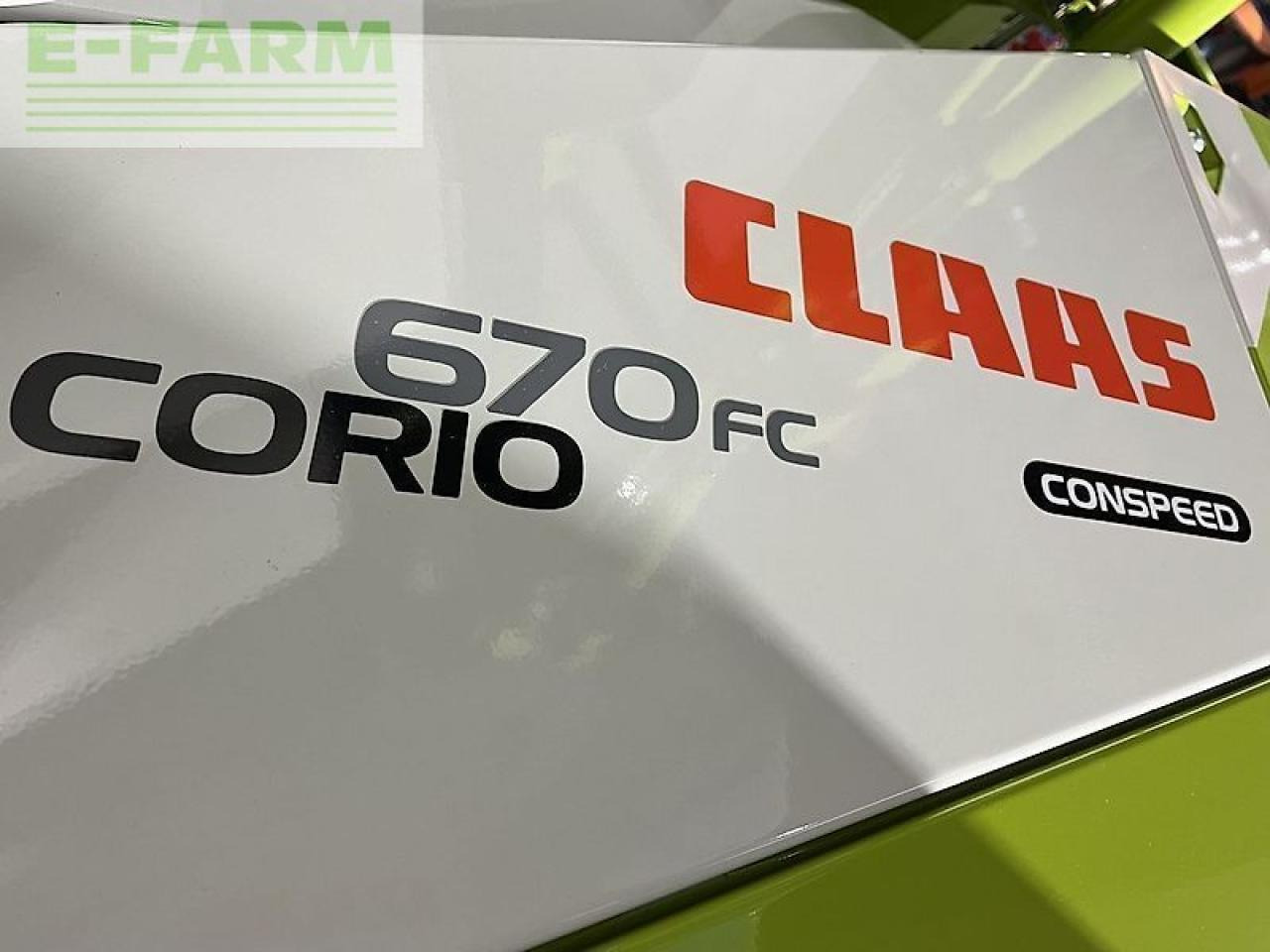 ملحق حصادة أعلاف CLAAS corio 670 fc conspeed - 6 reihen: صورة 6