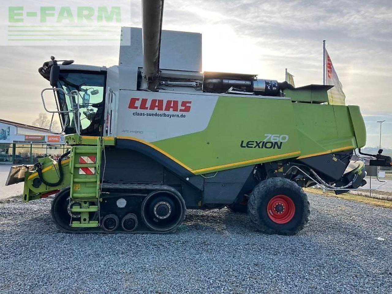 CLAAS lexion 760 tt terra trac - حصادة موحَّدة: صورة 5 CLAAS lexion 760 tt terra trac - حصادة موحَّدة: صورة 5