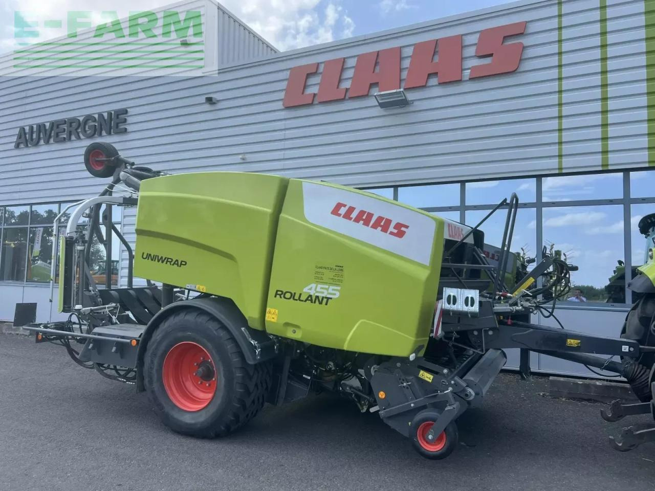 CLAAS rollant 455 rc uniwrap - مكبس البالات المستطيله: صورة 1 CLAAS rollant 455 rc uniwrap - مكبس البالات المستطيله: صورة 1