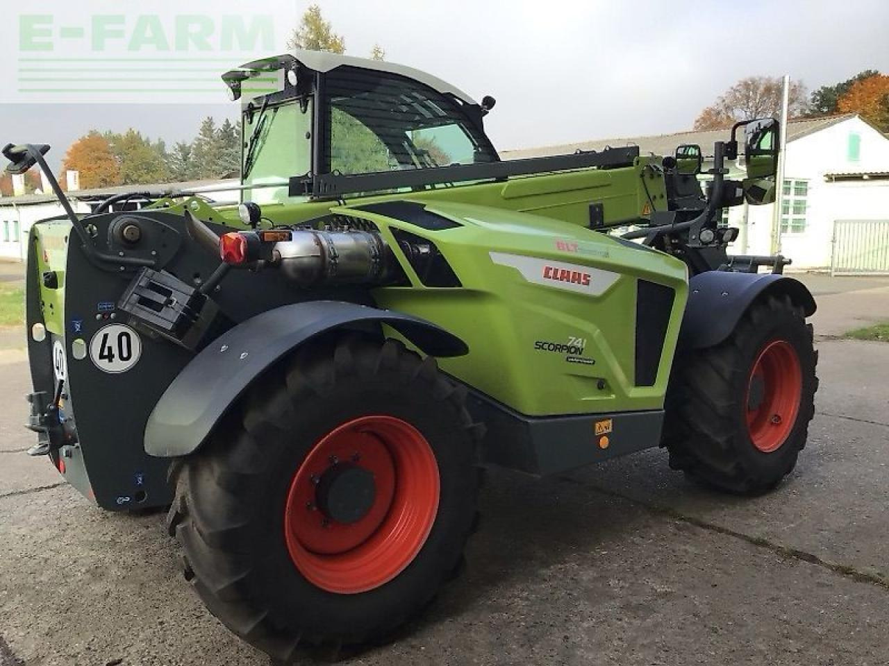 رافعة تلسكوبية CLAAS scorpion 741 vp: صورة 9