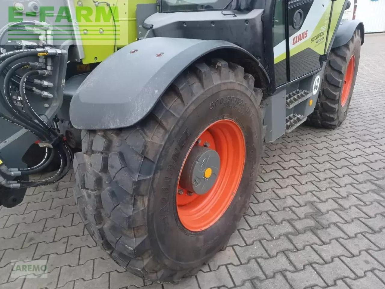 رافعة تلسكوبية CLAAS scorpion 756 varipower plus: صورة 8