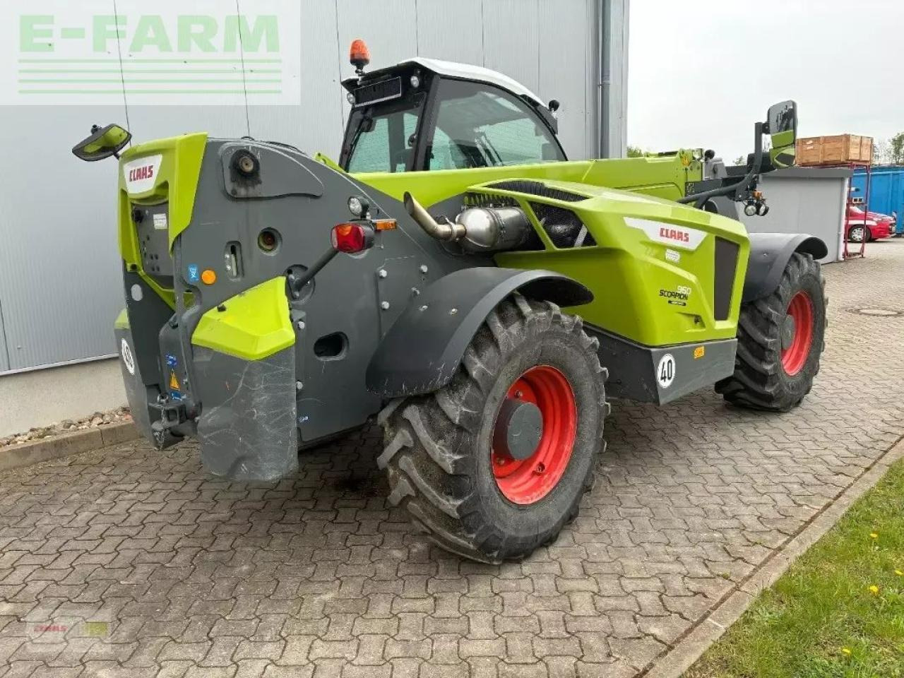 رافعة تلسكوبية CLAAS scorpion 960 vp: صورة 8