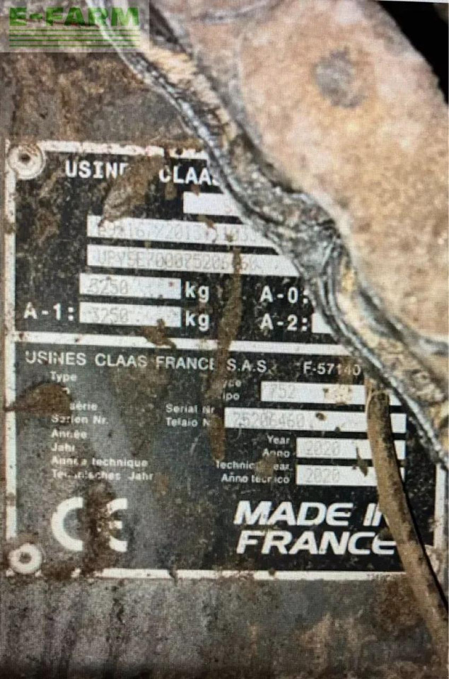 مكبس البالات المستطيله CLAAS variant 485 rc: صورة 7