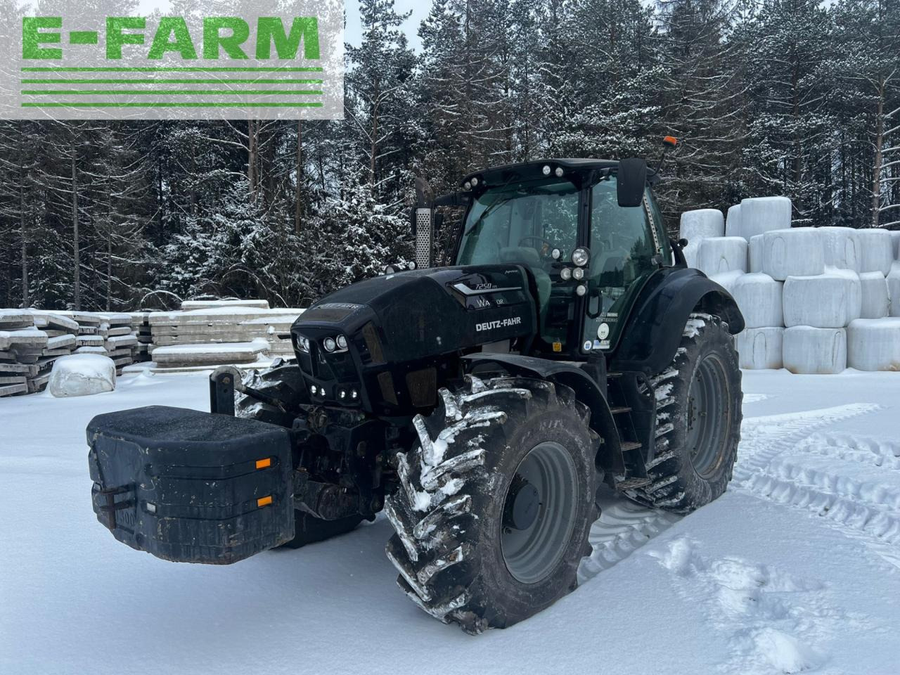 جرار Deutz-Fahr 7250 TTV Agrotron Warrior: صورة 16