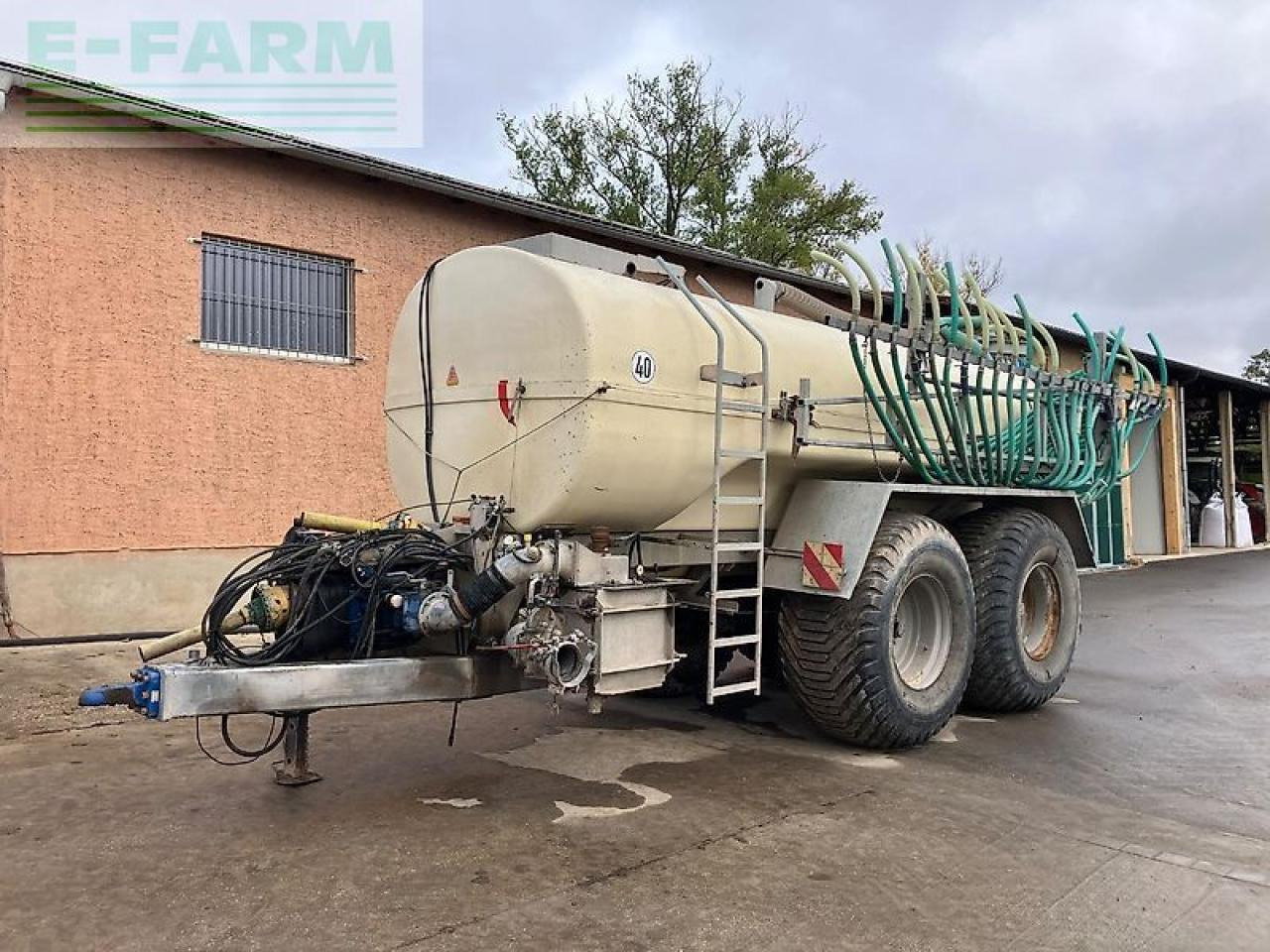 Eisele fw 240/160 mit vogelsang 12m schleppschlauch - معدات التسميد: صورة 4 Eisele fw 240/160 mit vogelsang 12m schleppschlauch - معدات التسميد: صورة 4