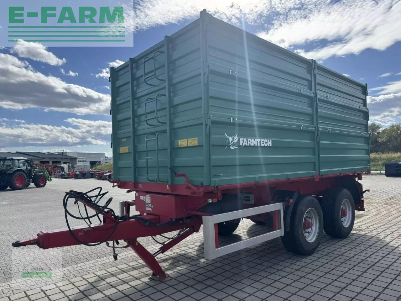 Farmtech 2000 - مقطورة زراعية قلابة: صورة 2 Farmtech 2000 - مقطورة زراعية قلابة: صورة 2