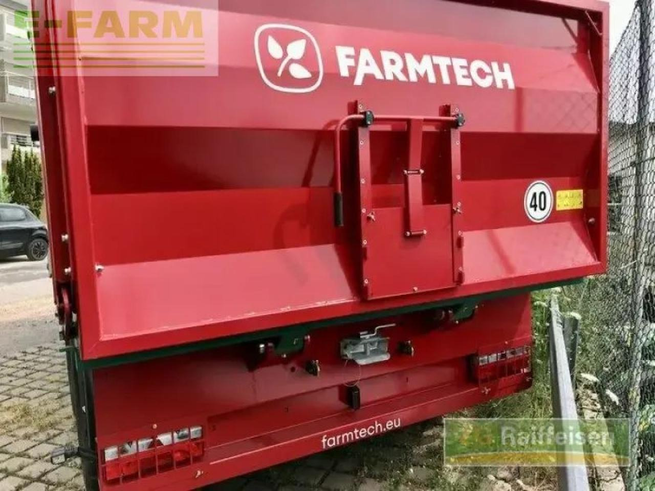 Farmtech durus 1600 - مقطورة زراعية قلابة: صورة 5 Farmtech durus 1600 - مقطورة زراعية قلابة: صورة 5