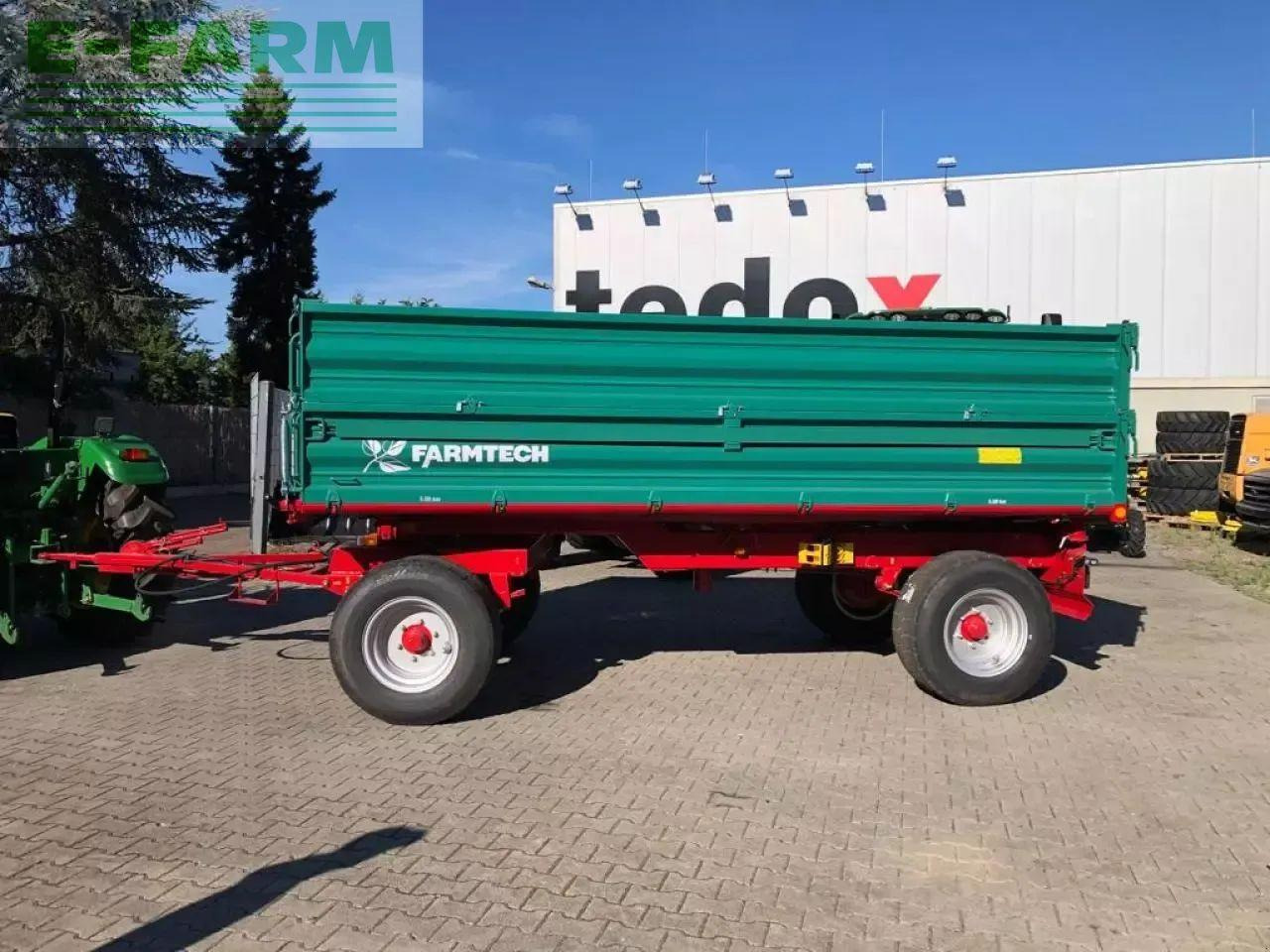 Farmtech zdk 800 - مقطورة زراعية قلابة: صورة 2 Farmtech zdk 800 - مقطورة زراعية قلابة: صورة 2