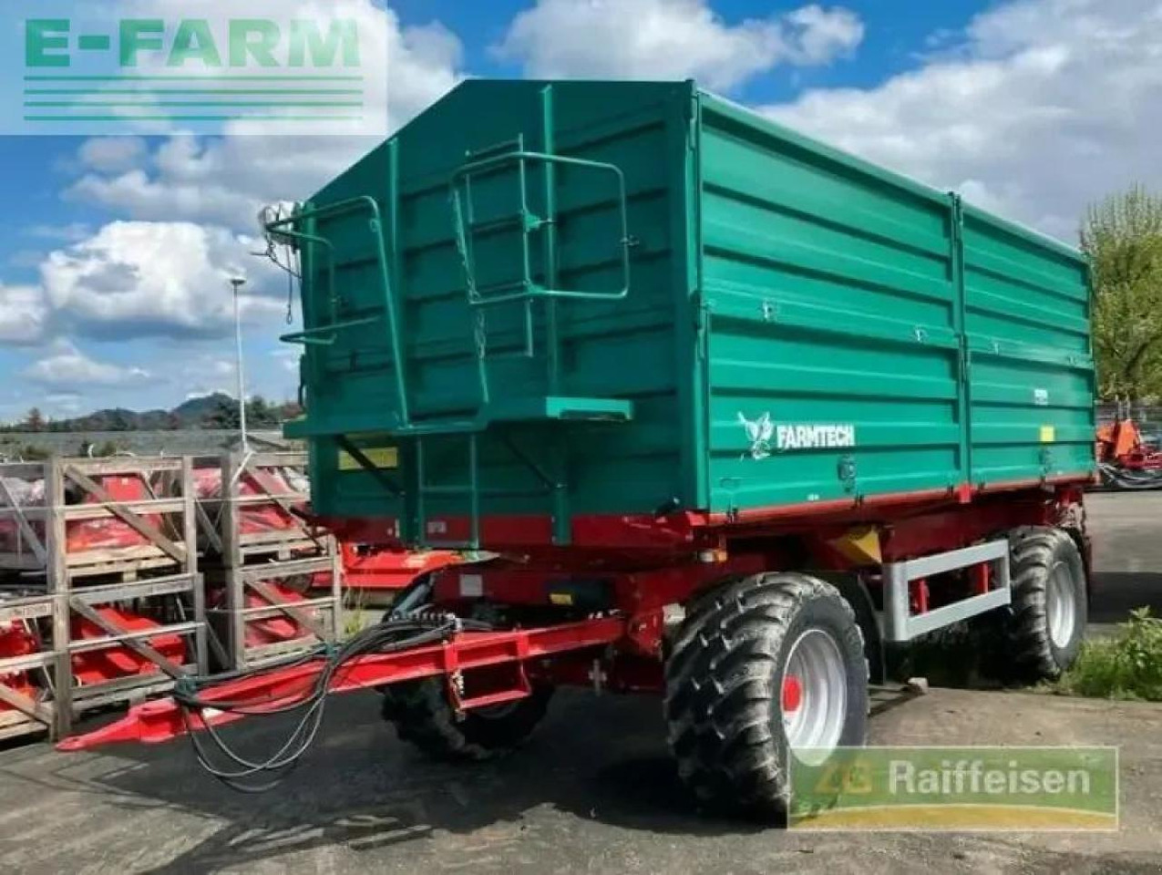 Farmtech zkd 1800/40 - المقطورة الزراعية: صورة 3 Farmtech zkd 1800/40 - المقطورة الزراعية: صورة 3