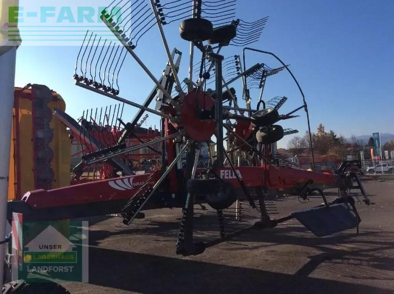 آلة تيبيس العشب/ آلة جمع العشب Fella juras 7850 pro: صورة 6