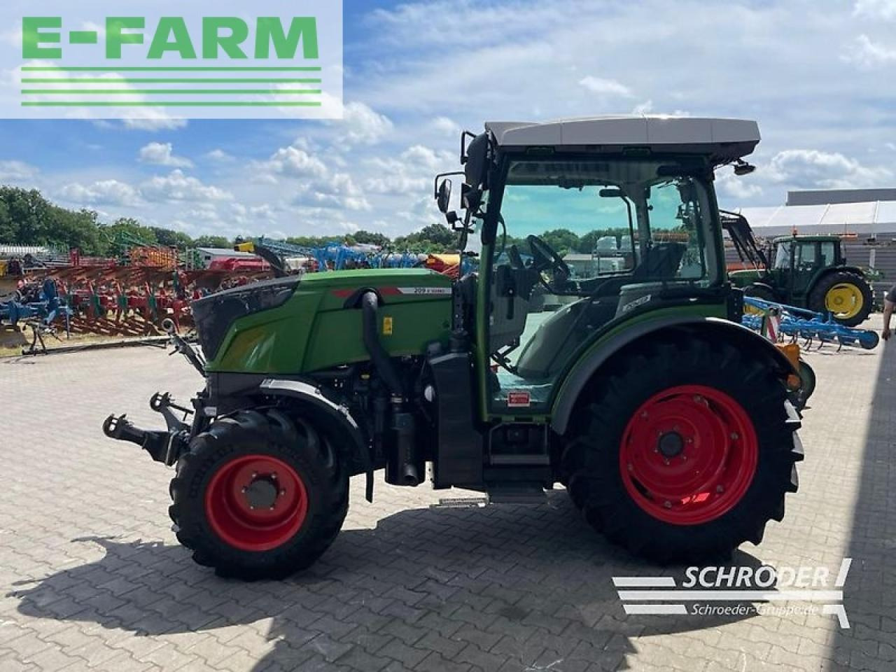 Fendt 209 f vario gen3 power F - جرار: صورة 4 Fendt 209 f vario gen3 power F - جرار: صورة 4