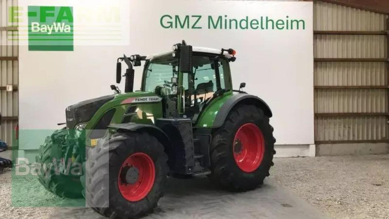 Fendt 724 s4 profi plus - جرار: صورة 1 Fendt 724 s4 profi plus - جرار: صورة 1