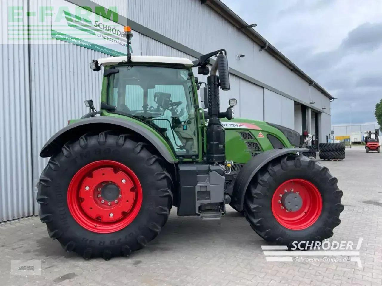 Fendt 724 s4 profi plus - جرار: صورة 2 Fendt 724 s4 profi plus - جرار: صورة 2