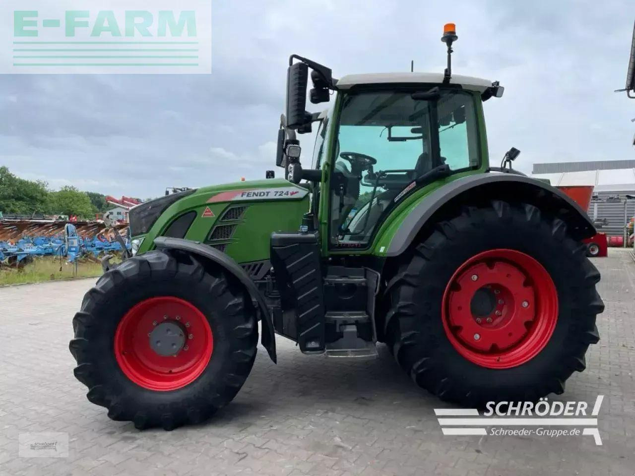 Fendt 724 s4 profi plus - جرار: صورة 4 Fendt 724 s4 profi plus - جرار: صورة 4