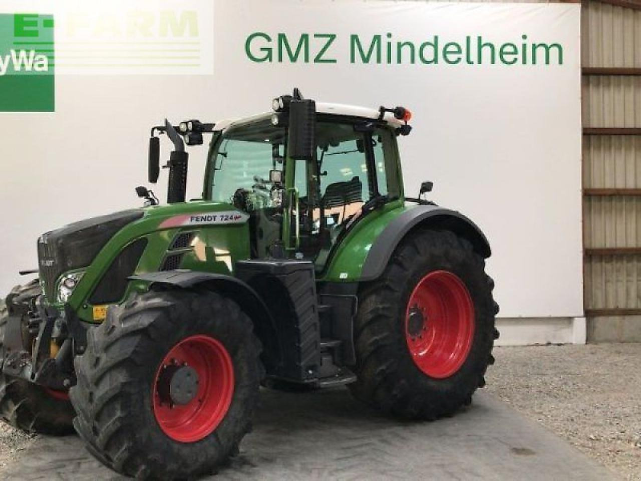 Fendt 724 s4 profi plus - جرار: صورة 1 Fendt 724 s4 profi plus - جرار: صورة 1