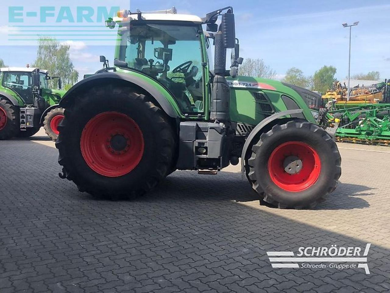 جرار Fendt 724 vario s4 profi plus ProfiPlus: صورة 8