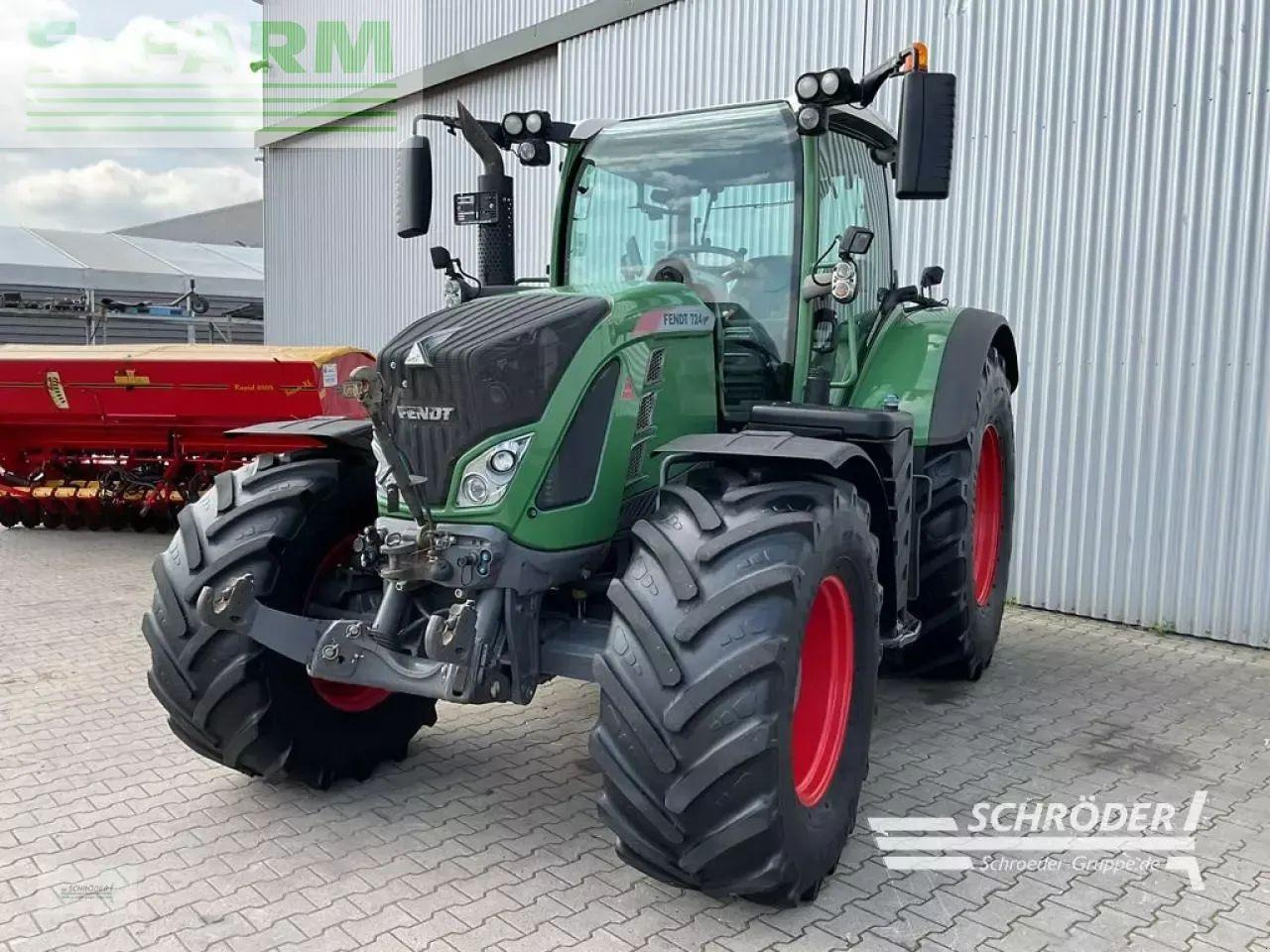 جرار Fendt 724 vario s4 profi plus ProfiPlus: صورة 9
