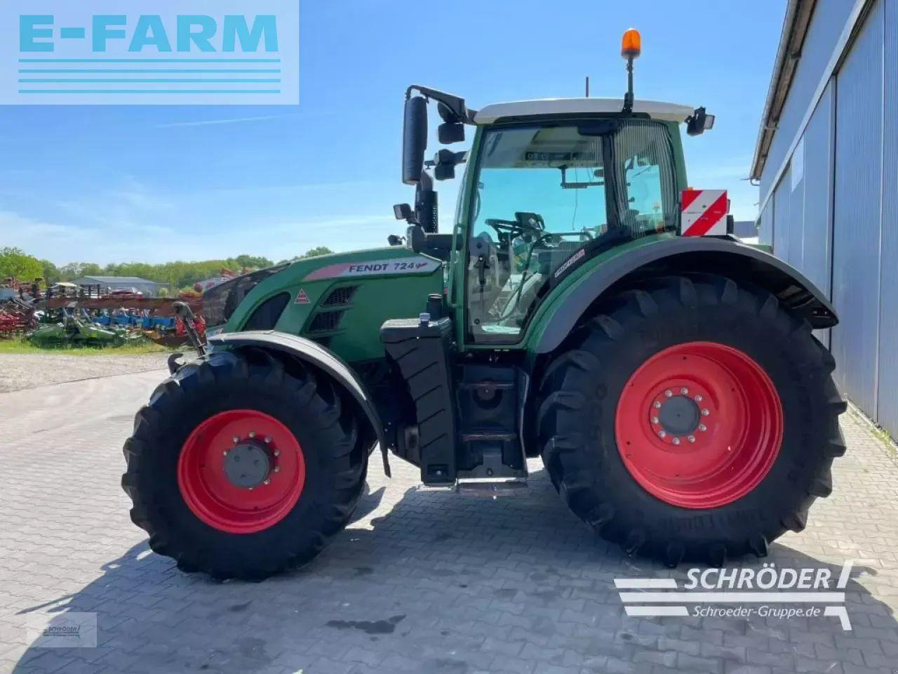 جرار Fendt 724 vario s4 profi plus: صورة 10