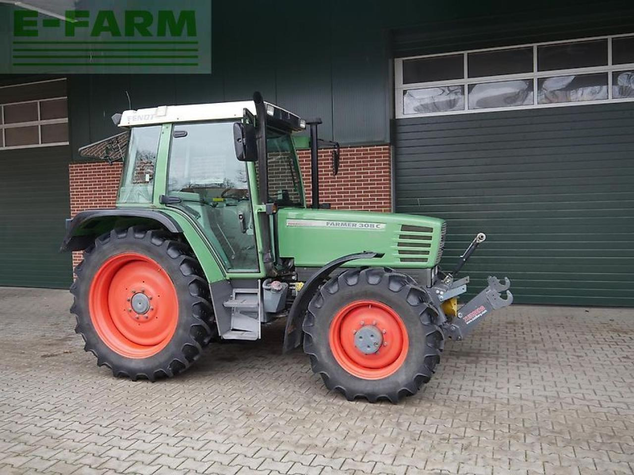 Fendt farmer 308 c nur 3570h fzw C - جرار: صورة 1 Fendt farmer 308 c nur 3570h fzw C - جرار: صورة 1