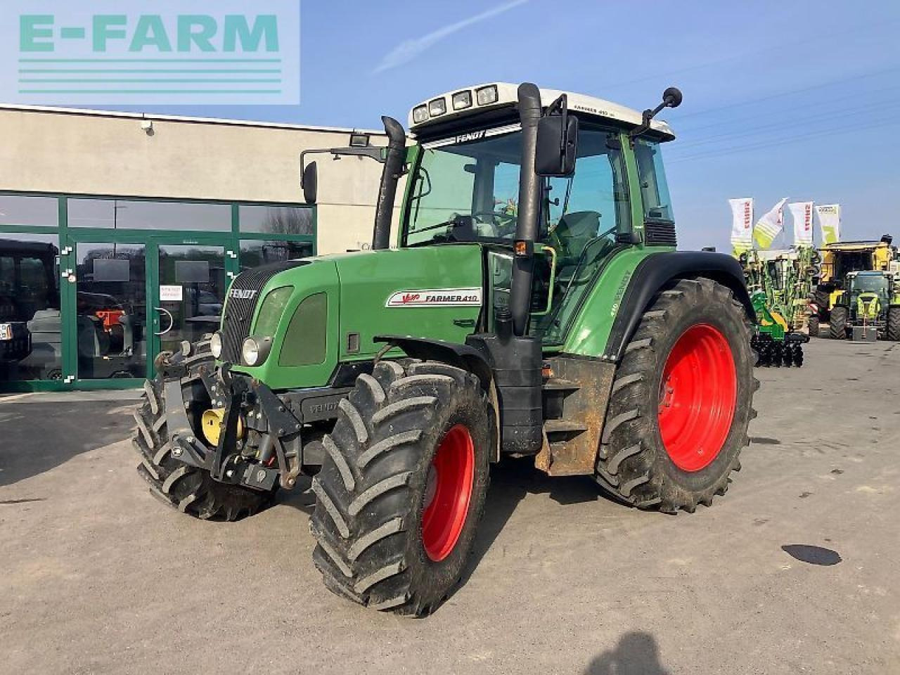 Fendt farmer 410 vario - جرار: صورة 1 Fendt farmer 410 vario - جرار: صورة 1