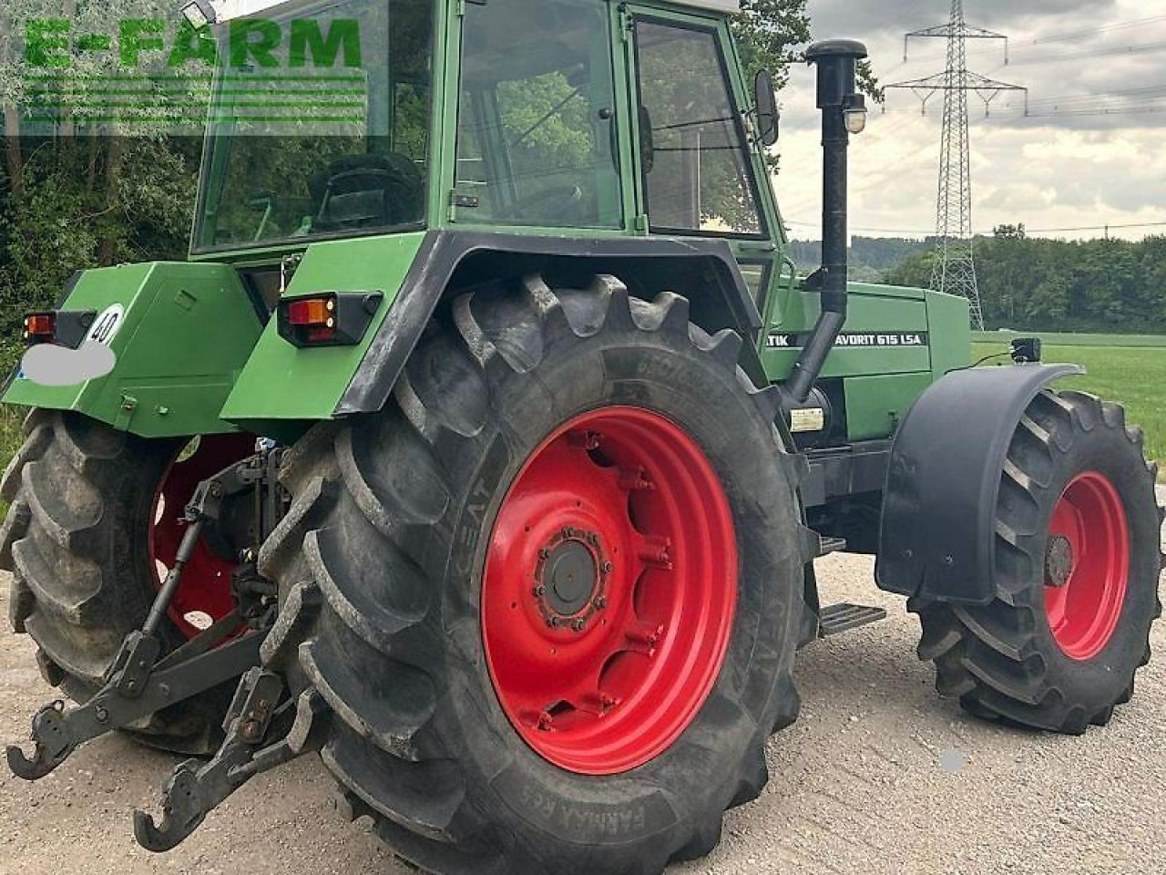 Fendt favorit 615 ls - جرار: صورة 5 Fendt favorit 615 ls - جرار: صورة 5