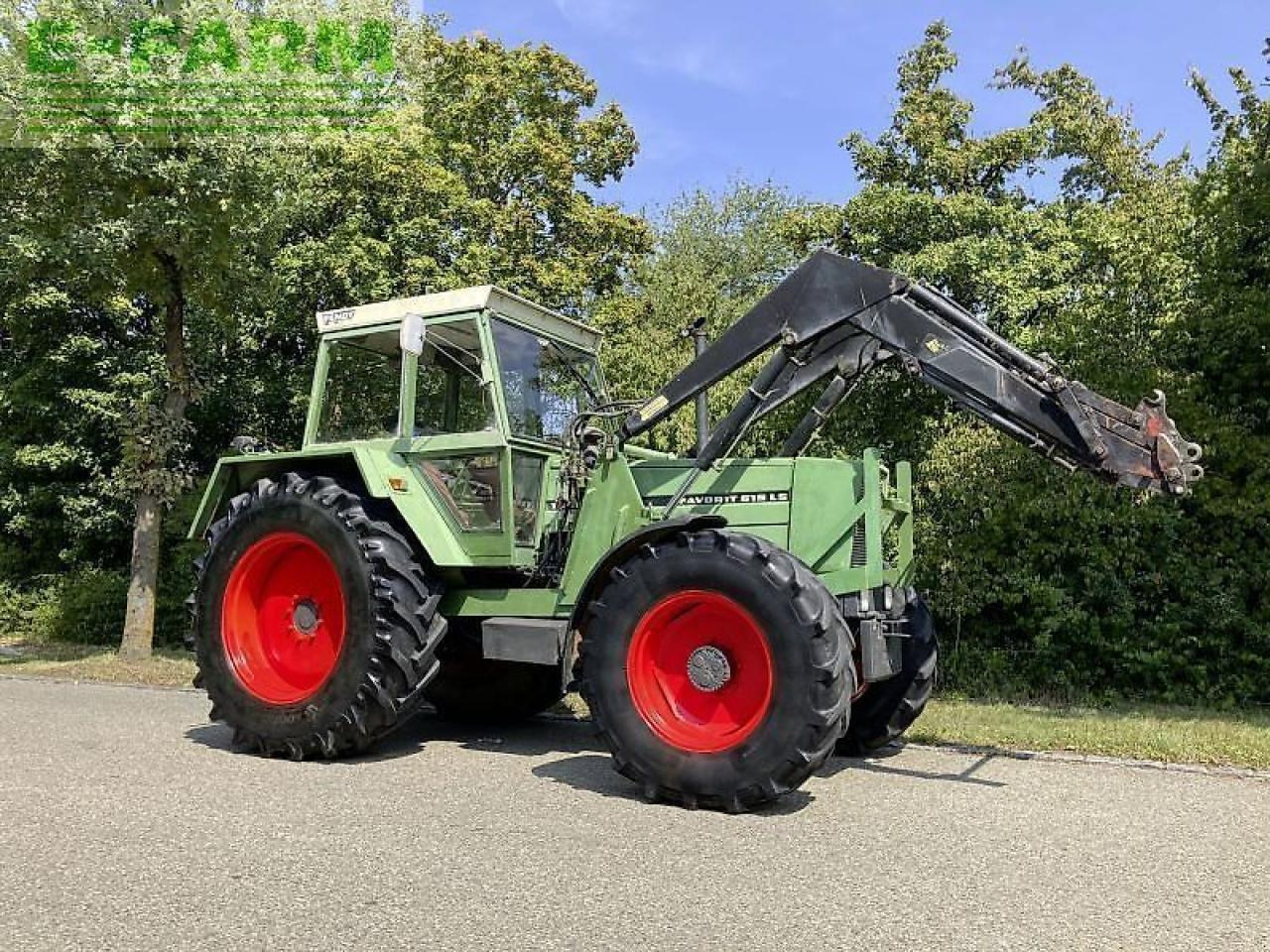 Fendt favorit 615 ls - جرار: صورة 1 Fendt favorit 615 ls - جرار: صورة 1