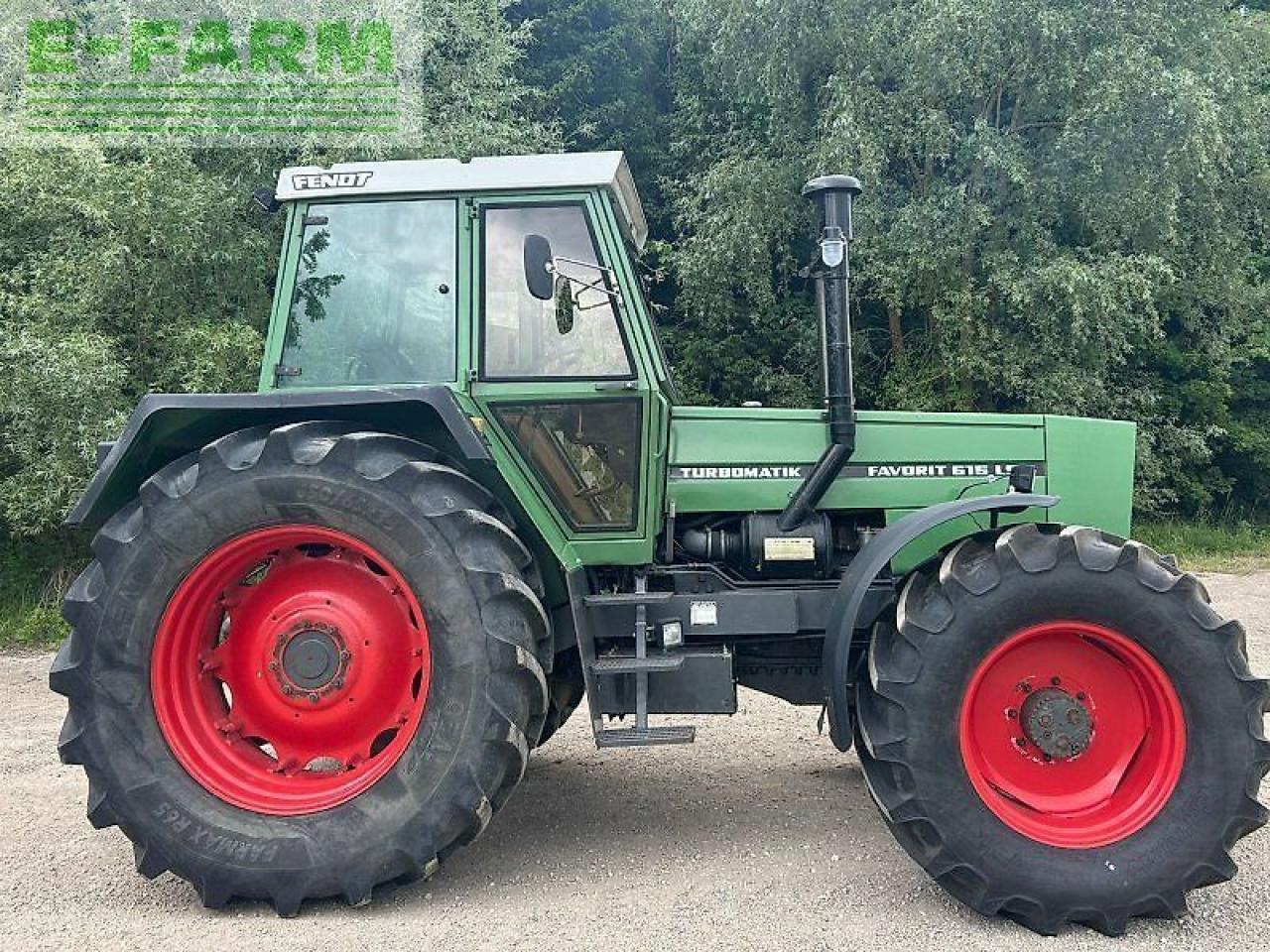 Fendt favorit 615 ls - جرار: صورة 1 Fendt favorit 615 ls - جرار: صورة 1