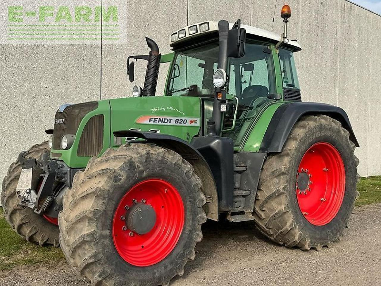 Fendt vario 820 - جرار: صورة 1 Fendt vario 820 - جرار: صورة 1
