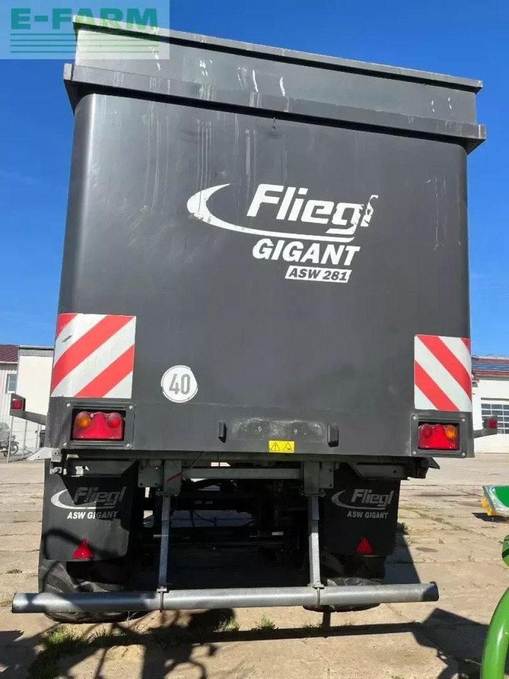 Fliegl asw 281 - مقطورة زراعية قلابة: صورة 3 Fliegl asw 281 - مقطورة زراعية قلابة: صورة 3