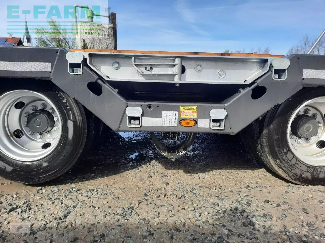 Fliegl dts 300 - مقطورة مسطحة منخفضة: صورة 4 Fliegl dts 300 - مقطورة مسطحة منخفضة: صورة 4