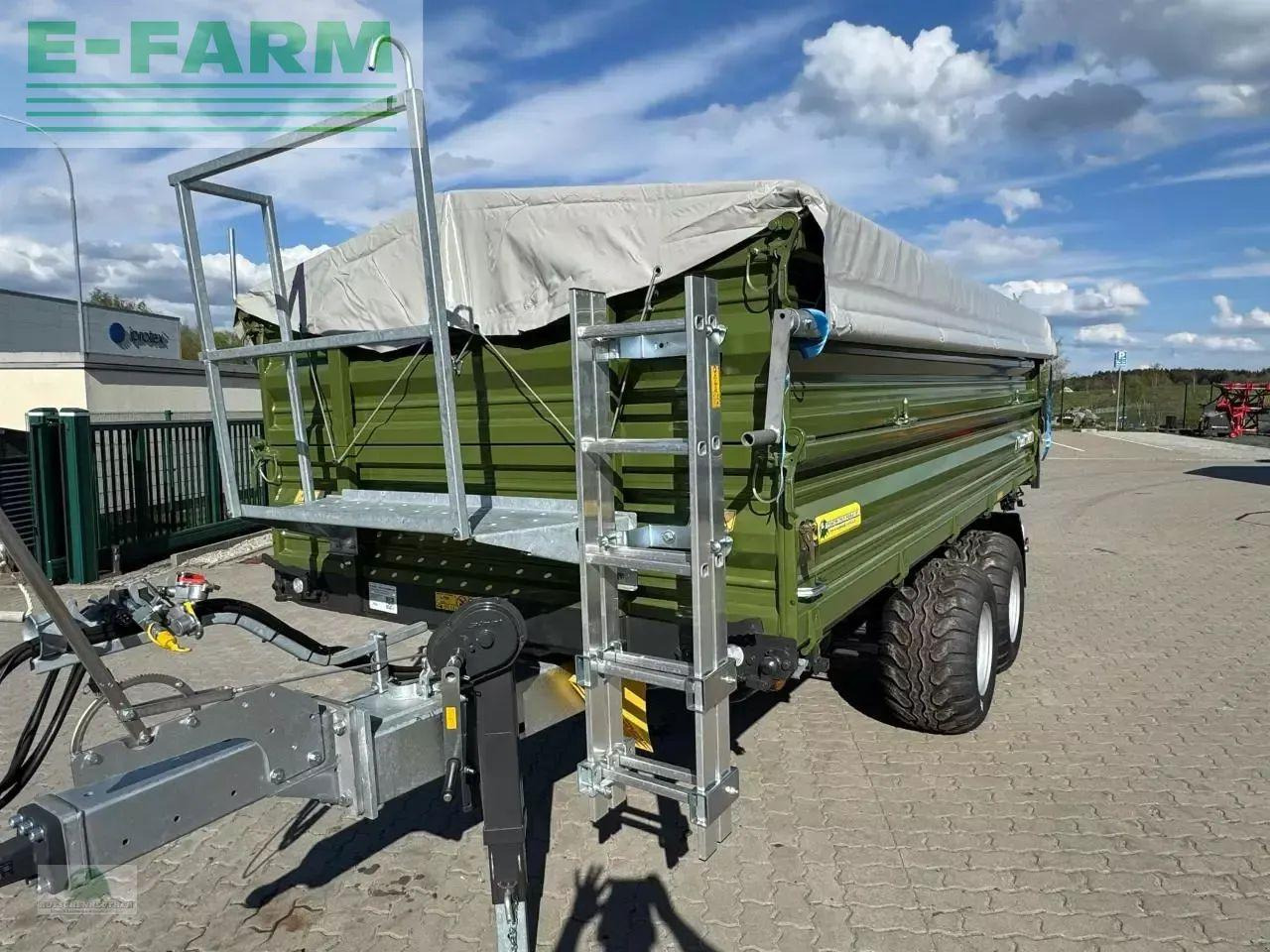 مقطورة زراعية قلابة Fliegl tdk 100vr fox tandem: صورة 9