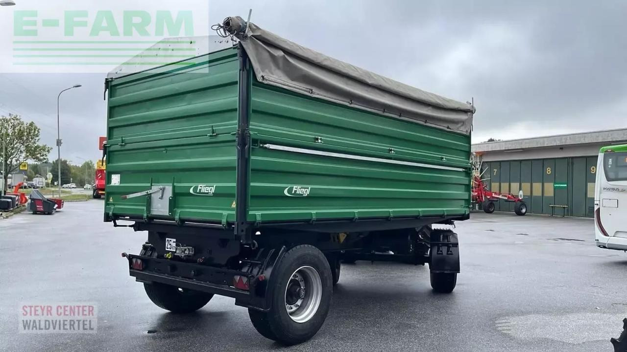 Fliegl zweiachs 3-seiten kipper dk 180.40 - مقطورة زراعية قلابة: صورة 4 Fliegl zweiachs 3-seiten kipper dk 180.40 - مقطورة زراعية قلابة: صورة 4