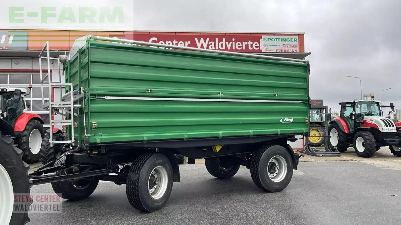 Fliegl zweiachs 3-seiten kipper dk 180.40 - مقطورة زراعية قلابة: صورة 1 Fliegl zweiachs 3-seiten kipper dk 180.40 - مقطورة زراعية قلابة: صورة 1