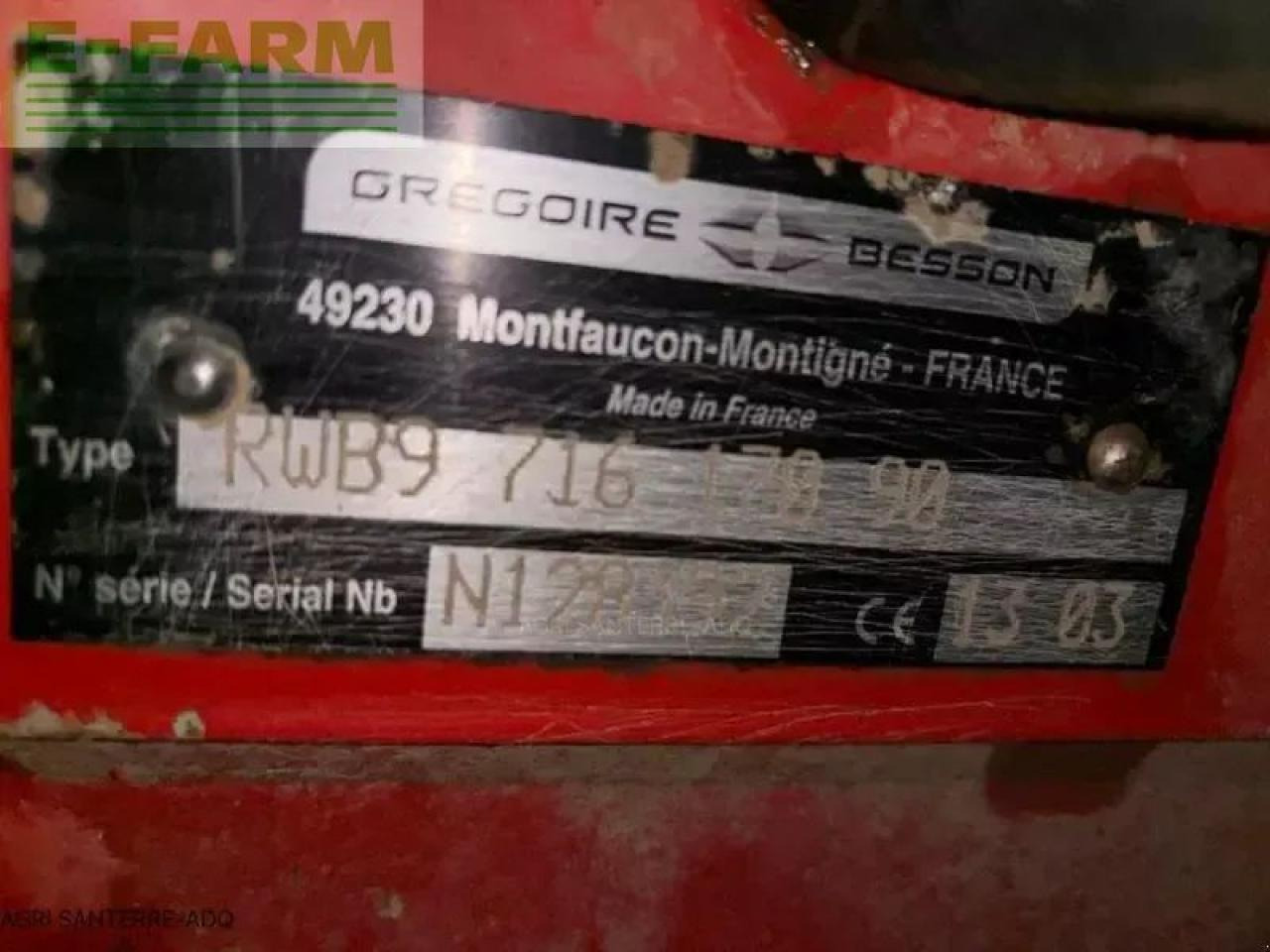 Gregoire Besson rwb9 - محراث: صورة 4 Gregoire Besson rwb9 - محراث: صورة 4