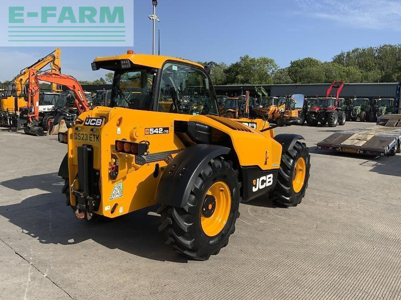 حفارة مُصَّغرة JCB 542-70 agri xtra digger (st23367): صورة 9