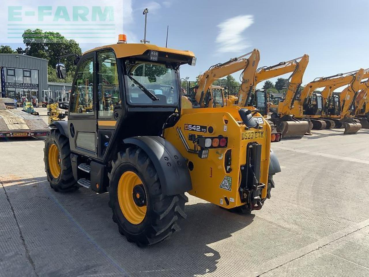 حفارة مُصَّغرة JCB 542-70 agri xtra digger (st23367): صورة 7