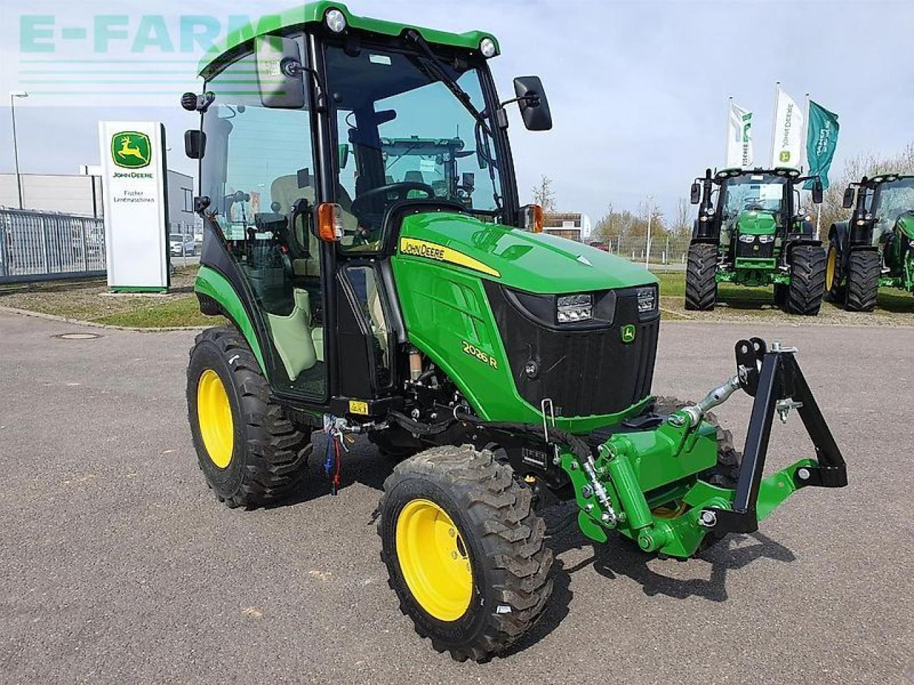 John Deere 2026r - جرار: صورة 1 John Deere 2026r - جرار: صورة 1