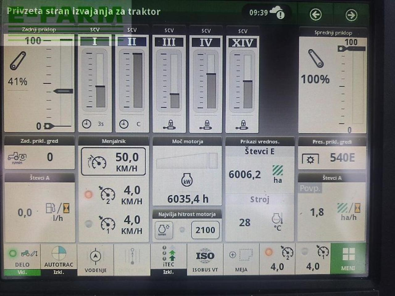 جرار John Deere 6250r 50km/h: صورة 17