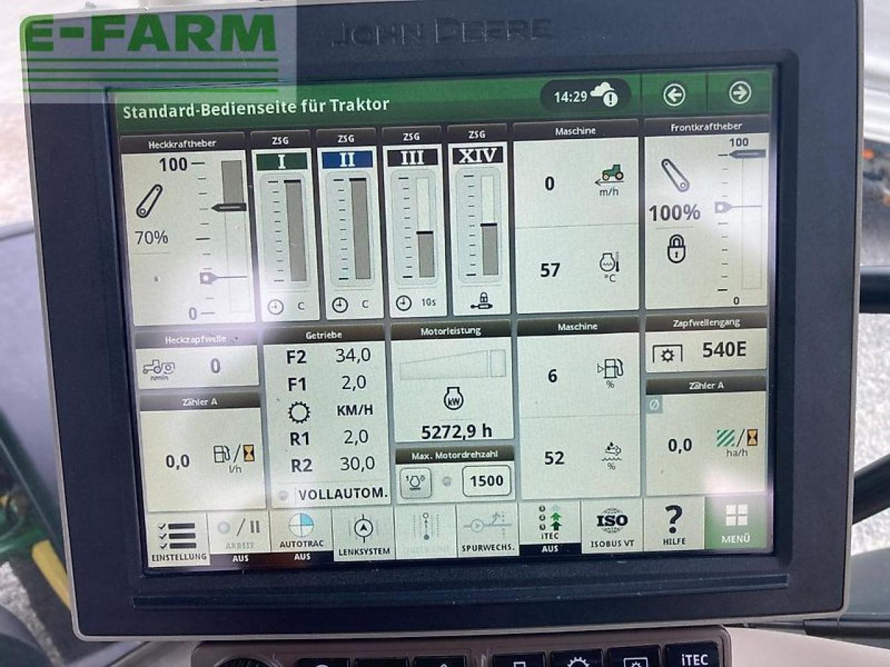 جرار John Deere 6250r: صورة 24