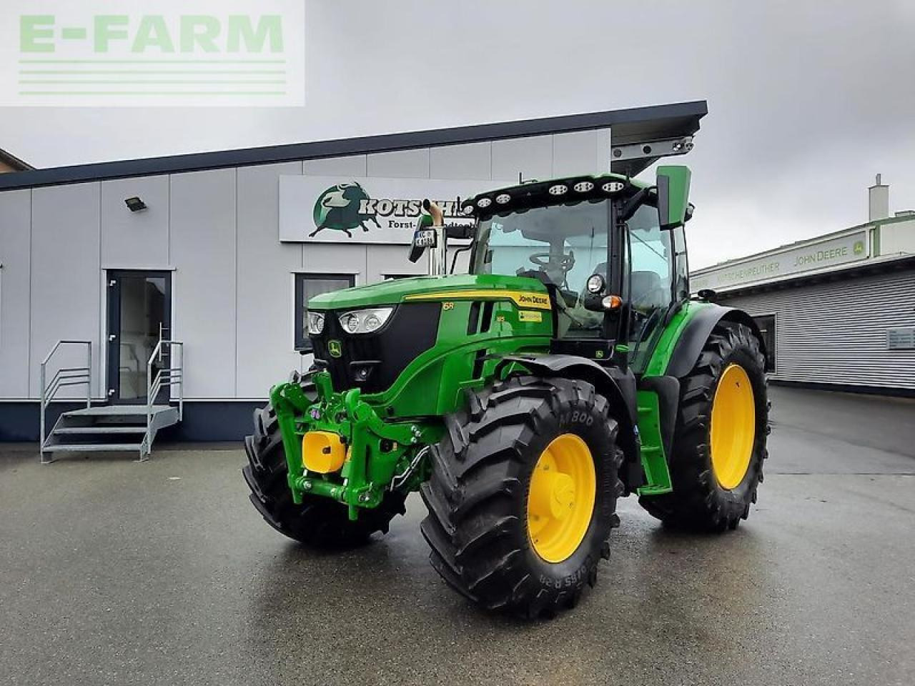 John Deere 6r 185 - جرار: صورة 1 John Deere 6r 185 - جرار: صورة 1