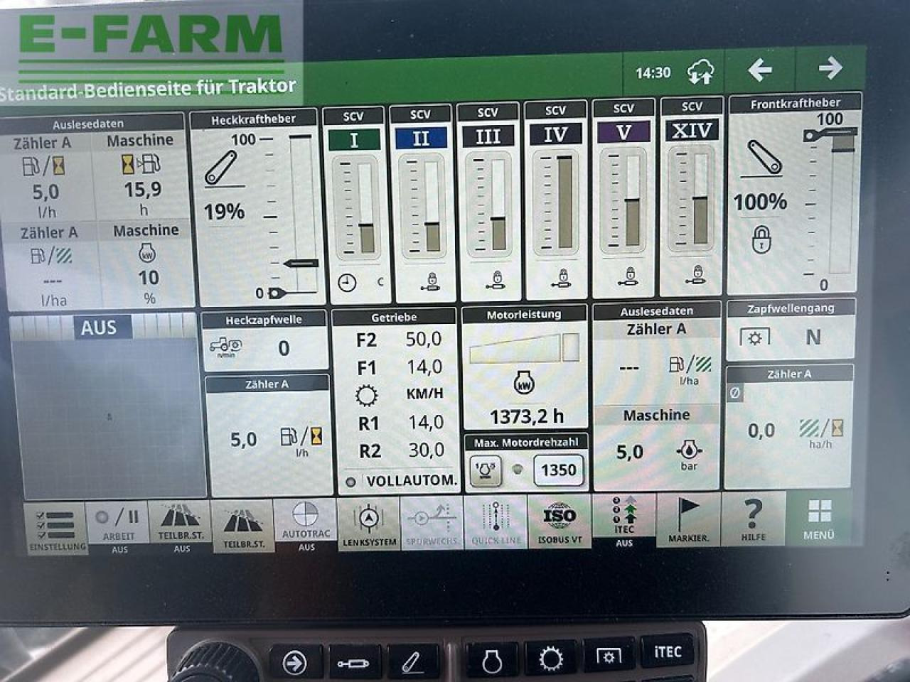 جرار John Deere 6r 195: صورة 10